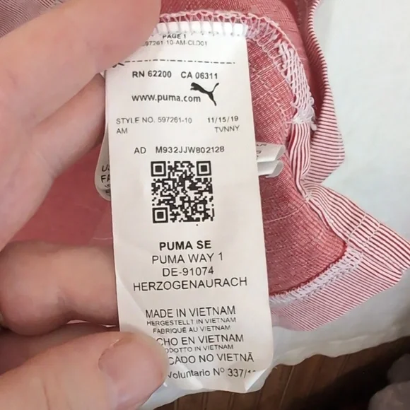 Puma Golf Heather Red Men's Polo Size 2X - Picture 3 of 4